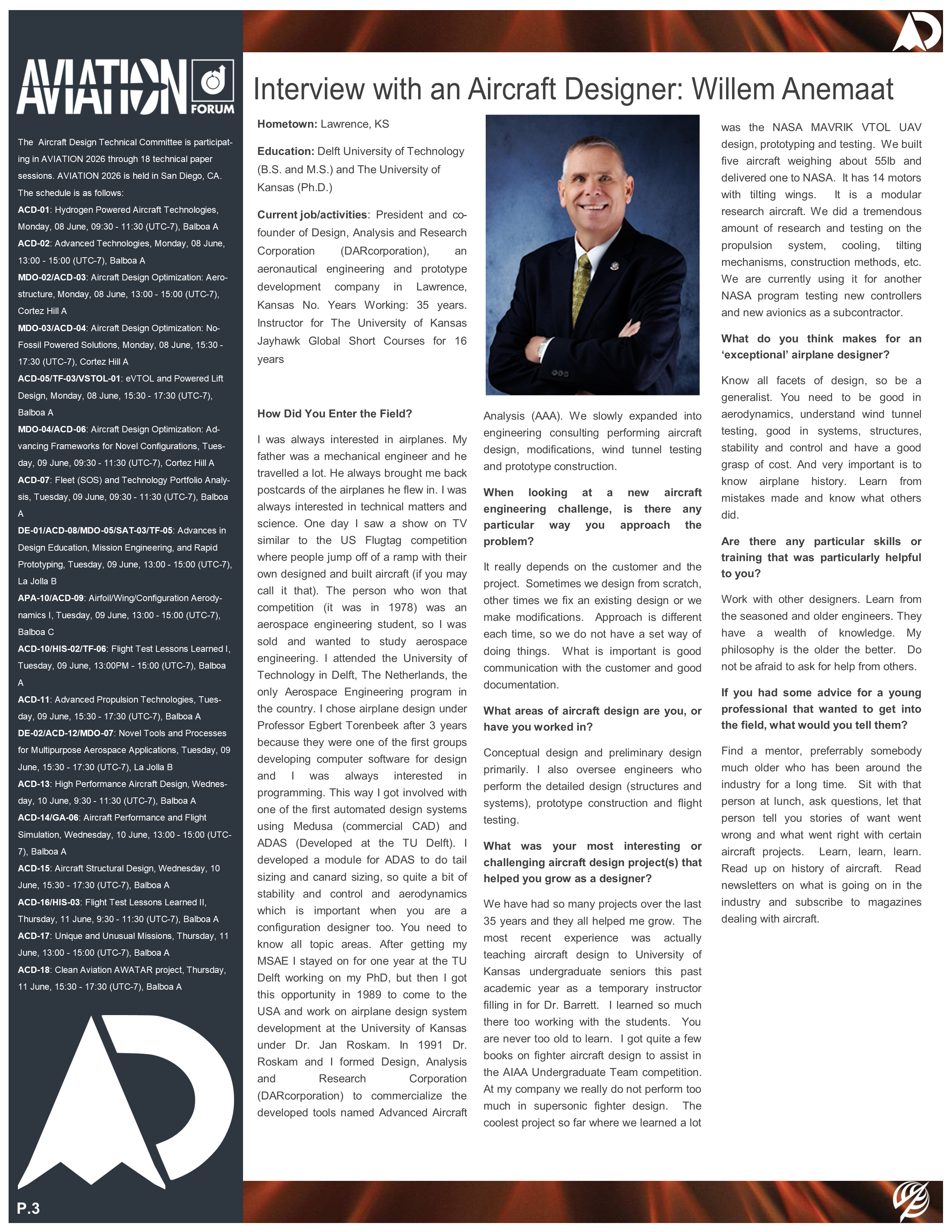 AVIATION 2026 Newsletter — Page 3